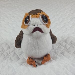 Disney Store Star Wars The Last Jedi 11" PORG Stuffed Toy Owl Bird Animal Plush